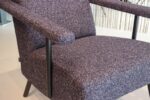 Havee Cloak design fauteuil Mr.Cliff (hoge rug) in Kvadrat stof Vanir. Direct leverbaar. - Afbeelding 4