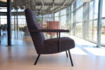 Havee Cloak design fauteuil Mr.Cliff (hoge rug) in Kvadrat stof Vanir. Direct leverbaar. - Afbeelding 2