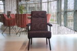 Havee Cloak design fauteuil Mr.Cliff (hoge rug) in Kvadrat stof Vanir. Direct leverbaar. - Afbeelding 3