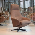 Design relaxfauteuil stof Gealux Arc 2010 met 2 motoren+accu