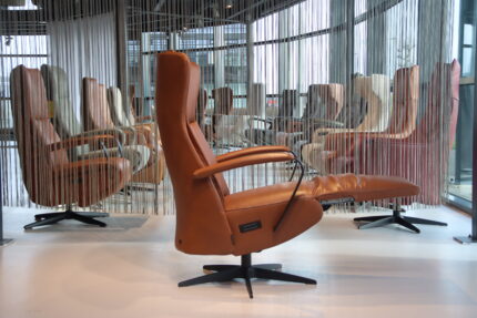 Gealux relaxfauteuil leer Twinz TW-8066 met 3 motoren + accu