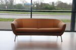 Gealux 2,5 zits bank Musa in combi stof/leer 190 cm breed. Direct leverbaar.