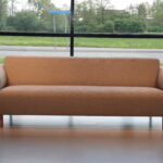 3 zitsbank Dune van Cartel Living in stof 220 cm breed.