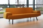 Havee Cloak design bank Sky 3 zits 210 cm in stof Kvadrat. Direct leverbaar