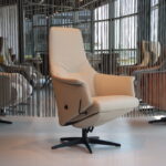 Modern design relaxfauteuil Gealux Arc TR 2007 manueel verstelbaar