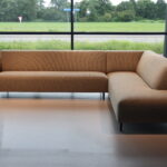 Cartel Living Dune design hoekbank in stof 300 x 230 cm