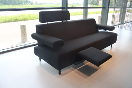 Havee Cloak design bank Pacific 3 zits + voetklep stof Rohi