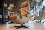 Elektrisch verstelbaar relaxfauteuil Twice Pro TW-264 Sta Op functie leer De Toekomst met 3 motoren en een accu.
