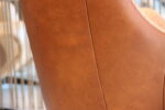 Elektrisch verstelbaar relaxfauteuil / relaxstoel Nova NV-1005N met 3 motoren en een accu in combi leer Moreno/stof Monza. Direct leverbaar