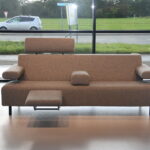 Havee Cloak design bank Pacific 3 zits 212 cm breed in ploegstof Monza. Direct leverbaar.
