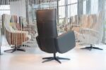 Gealux Relaxfauteuil GLX013-25 Draai 2 motoren met accu in Leer kleur Zwart. Direct leverbaar. - Afbeelding 6