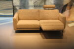 Gealux Levatta 3 zitsbank met relax / relaxbank in stof 205 cm.