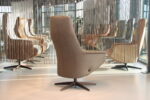 Gealux Basic 8020 design draaifauteuil verstelbaar in leer. Direct leverbaar. - Afbeelding 6