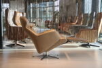 Gealux Arc 2005 modern design relaxfauteuil in leer met 2 motoren en een accu. Direct leverbaar. - Afbeelding 3