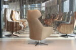Gealux Arc 2005 modern design relaxfauteuil in leer met 2 motoren en een accu. Direct leverbaar. - Afbeelding 6