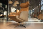 Gealux Arc 2005 modern design relaxfauteuil in leer met 2 motoren en een accu. Direct leverbaar. - Afbeelding 9