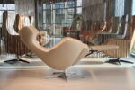 Gealux Arc 8046 modern design relaxfauteuil in leer met 2 motoren en een accu. Direct leverbaar. - Afbeelding 3