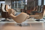 Gealux Arc 8046 modern design relaxfauteuil in leer met 2 motoren en een accu. Direct leverbaar. - Afbeelding 4