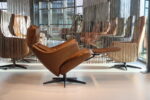 Gealux Arc 2008 modern design relaxfauteuil in leer met 2 motoren en een accu. Direct leverbaar. - Afbeelding 5