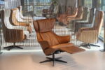 Gealux Arc 2008 modern design relaxfauteuil in leer met 2 motoren en een accu. Direct leverbaar. - Afbeelding 6