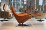 Gealux Arc 2007 modern design relaxfauteuil in leer met 2 motoren en een accu. Direct leverbaar. - Afbeelding 3