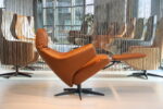 Gealux Arc 2007 modern design relaxfauteuil in leer met 2 motoren en een accu. Direct leverbaar. - Afbeelding 5
