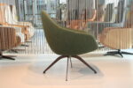 Gealux design draaifauteuil Giulia / bijzetfauteuil in ploegstof Monza. - Afbeelding 4