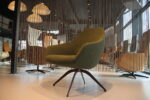 Gealux design draaifauteuil Giulia / bijzetfauteuil in ploegstof Monza. - Afbeelding 7