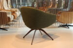 Gealux design draaifauteuil Milenia / bijzetfauteuil in ploegstof Monza. - Afbeelding 3
