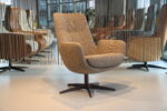 Gealux design draaifauteuil Moldavite / bijzetfauteuil in stof.