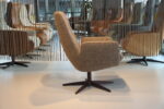 Gealux design draaifauteuil Moldavite / bijzetfauteuil in stof. - Afbeelding 3