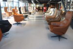 Gealux Arc 2007 modern design relaxfauteuil in leer met 2 motoren en een accu. Direct leverbaar. - Afbeelding 13