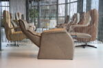 Elektrisch verstelbaar relaxfauteuil/relaxstoel Twice TW-151N-50 vast model met VERARMING 3 motoren en een accu in het leer van De Toekomst. Direct Leverbaar. - Afbeelding 5