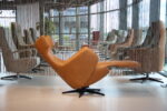 Elektrisch verstelbaar Relaxfauteuil/Relaxstoel De Toekomst Relax4U Riva RV-1005 in leer Moreno 1000 kleur Cognac met 3 motoren en een accu. Direct leverbaar. - Afbeelding 6