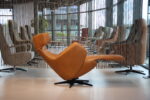 Elektrisch verstelbaar Relaxfauteuil/Relaxstoel De Toekomst Relax4U Riva RV-1005 in leer Moreno 1000 kleur Cognac met 3 motoren en een accu. Direct leverbaar. - Afbeelding 7