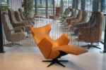Elektrisch verstelbaar Relaxfauteuil/Relaxstoel De Toekomst Relax4U Riva RV-1005 in leer Moreno 1000 kleur Cognac met 3 motoren en een accu. Direct leverbaar. - Afbeelding 8