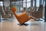 Elektrisch verstelbaar Relaxfauteuil/Relaxstoel De Toekomst Relax4U Riva RV-1005 in leer Moreno 1000 kleur Cognac met 3 motoren en een accu. Direct leverbaar. - Afbeelding 9