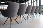 6x Gealux Miami/ Sanne / Gareth / Seattle eetkamerstoel draai in stof. Direct leverbaar. - Afbeelding 5