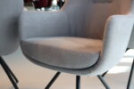 6x Gealux Miami/ Sanne / Gareth / Seattle eetkamerstoel draai in stof. Direct leverbaar. - Afbeelding 8