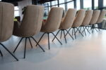 8 x Gealux Lody / Mabach eetkamerstoel met draaifunctie in stof. Direct leverbaar. - Afbeelding 5