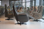 Elektrisch verstelbare relaxfauteuil/relaxstoel Feelz FZ-100 van Meubelfabriek De Toekomst in Leer kleur Antraciet met 2 motoren en een accu. Direct leverbaar. - Afbeelding 8
