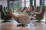 Handmatig verstelbare relaxfauteuil/relaxstoel Feelz FZ-R02A04 van Meubelfabriek De Toekomst in Stof Mito kleur Desert 109. Direct leverbaar. - Afbeelding 8