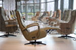 Elektrische verstelbare relaxfauteuil/relaxstoel Roos van Meubelfabriek Gealux in Leer Polo 1102 kleur Olijfgroen. Direct leverbaar. - Afbeelding 2