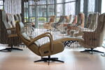Elektrische verstelbare relaxfauteuil/relaxstoel Roos van Meubelfabriek Gealux in Leer Polo 1102 kleur Olijfgroen. Direct leverbaar. - Afbeelding 7