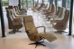 Elektrische verstelbare relaxfauteuil/relaxstoel Roos van Meubelfabriek Gealux in Leer Polo 1102 kleur Olijfgroen. Direct leverbaar. - Afbeelding 6