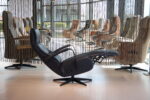 Elektrische verstelbare relaxfauteuil/relaxstoel Dahlia van Meubelfabriek Gealux in Leer Polo 1010kleur blauw. Direct leverbaar. - Afbeelding 7