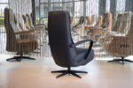 Elektrische verstelbare relaxfauteuil/relaxstoel Dahlia van Meubelfabriek Gealux in Leer Polo 1010kleur blauw. Direct leverbaar. - Afbeelding 5