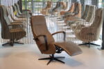 Elektrisch verstelbare relaxfauteuil / relaxstoel Dahlia van Gealux in leer . Direct leverbaar. - Afbeelding 5