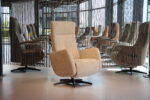 Gealux Relaxfauteuil / relaxstoel manueel in stof GLX-046. Direct leverbaar.