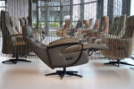 Gealux Best Choice Drenthe relaxfauteuil / relaxstoel elektrisch in leer met 2 motoren en een accu. Direct leverbaar. - Afbeelding 5
